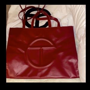 Telfar Extra Large Tote Oxblood Color Like New! $250 Firm!